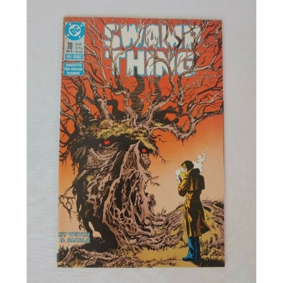DC Comics Swamp Thing Issues #70 and #71, 1988 New Format By Rick Veitch - Picture 7 of 10